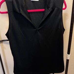 Black Women's Golf Top